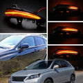 Smoke LED Side Mirror Turn Signal Light for Lexus RX450H RX350 (2009–2015)