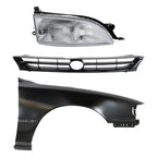 Fender Kit for Toyota Camry (1995–1996) with Molding Hole, Primed, Right Side