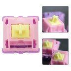 Set of 10 Pre Lubricated 5-Pin Linear Switches for Mechanical Keyboard