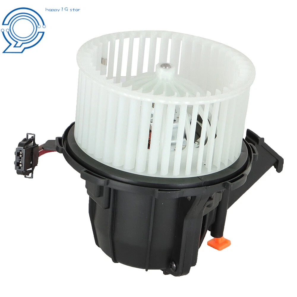 Front HVAC Heater Blower Motor with Fan Cage for Audi A4 A5 Q5 S4 S5 (2008–2016)