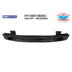 Replacement Steel Front Bumper Impact Bar for Toyota Hilux (2005–2015)