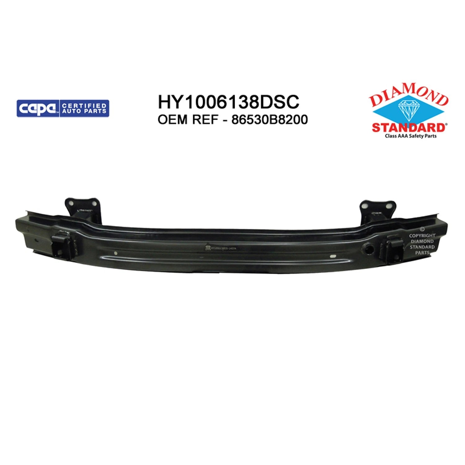Replacement Steel Front Bumper Impact Bar for Toyota Hilux (2005–2015)