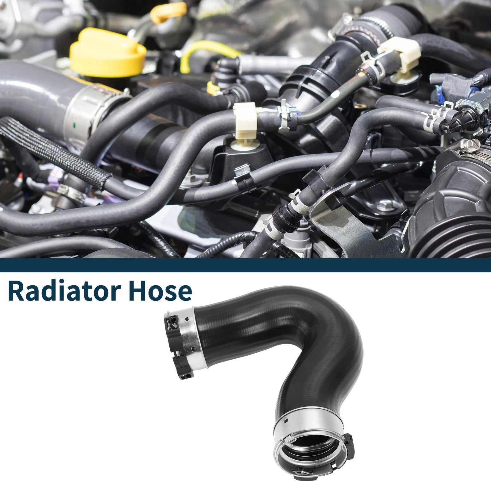 Radiator Hose for Mercedes-Benz Sprinter 210 CDI (2009–2013) No. 9065284182 Rubber