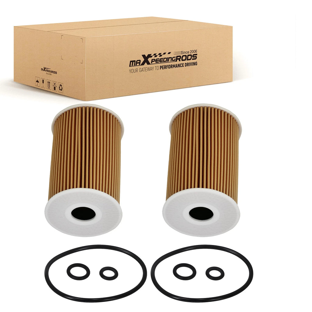 2X Engine Oil Filters for Volkswagen Passat 2.0L TDI (2012-2014)