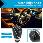 5 Speed Manual Gear Shift Knob for Ford Fiesta MK2 MK7 S-Max (2008–2013)