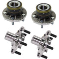 Wheel Hubs for Ford Transit Connect (2010–2013) Front & Rear with Bearing FWD
