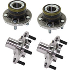 Wheel Hubs for Ford Transit Connect (2010–2013) Front & Rear with Bearing FWD