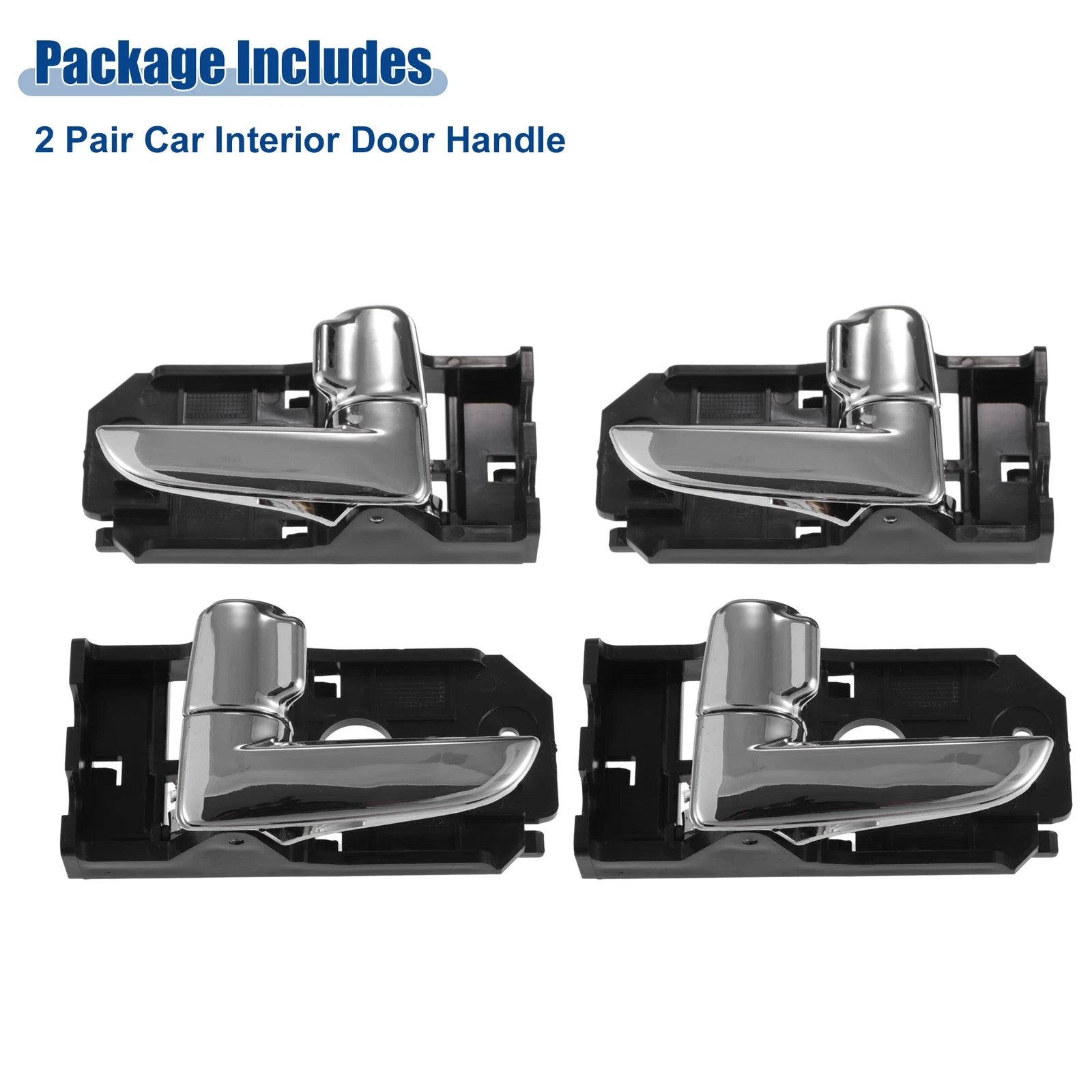 2X Door Handle for Kia Spectra (2000–2009) No. 826102F000GW/826202F000GW