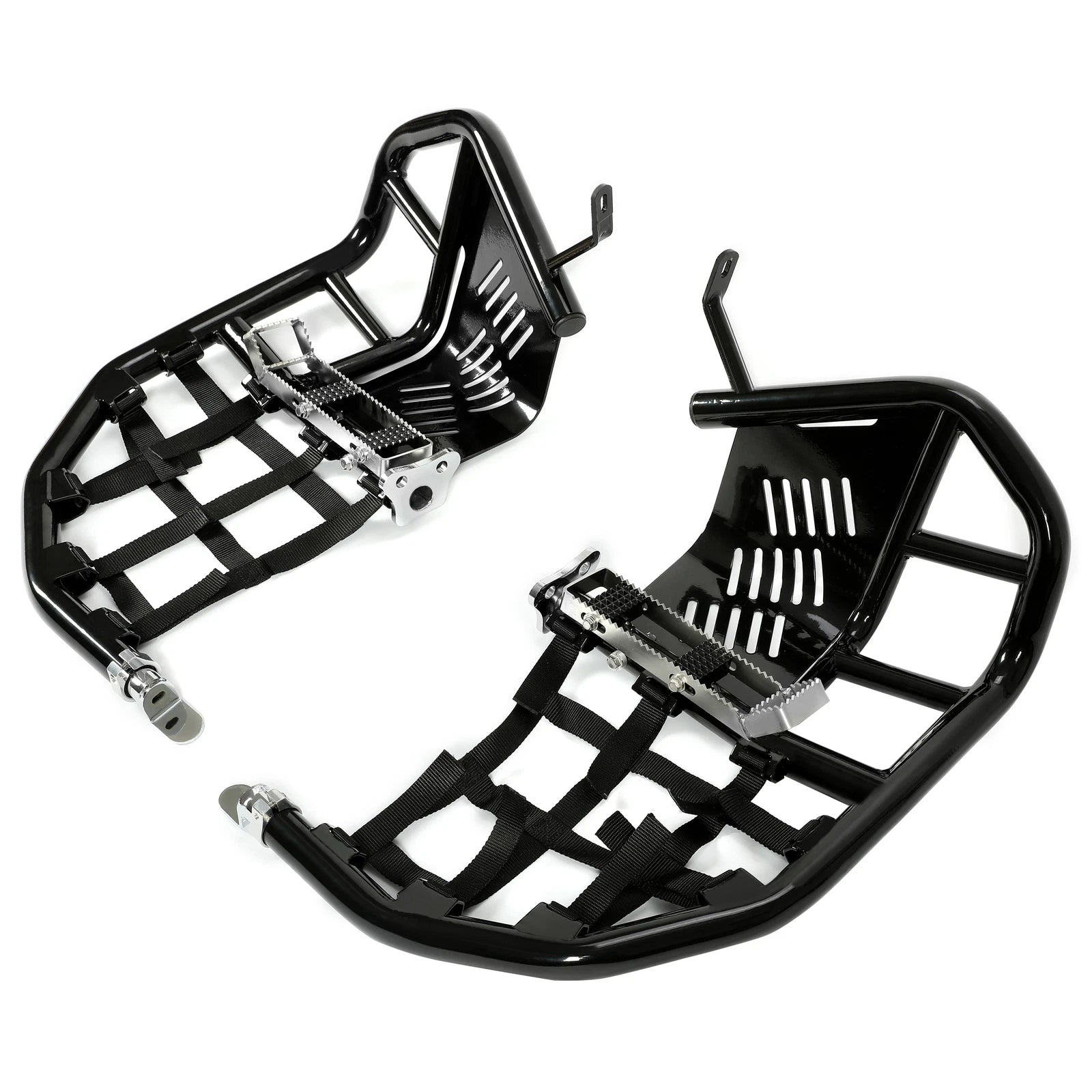 Nerf Bars for Kawasaki KFX 700 (2003–2006) - Steel Side Step Bar