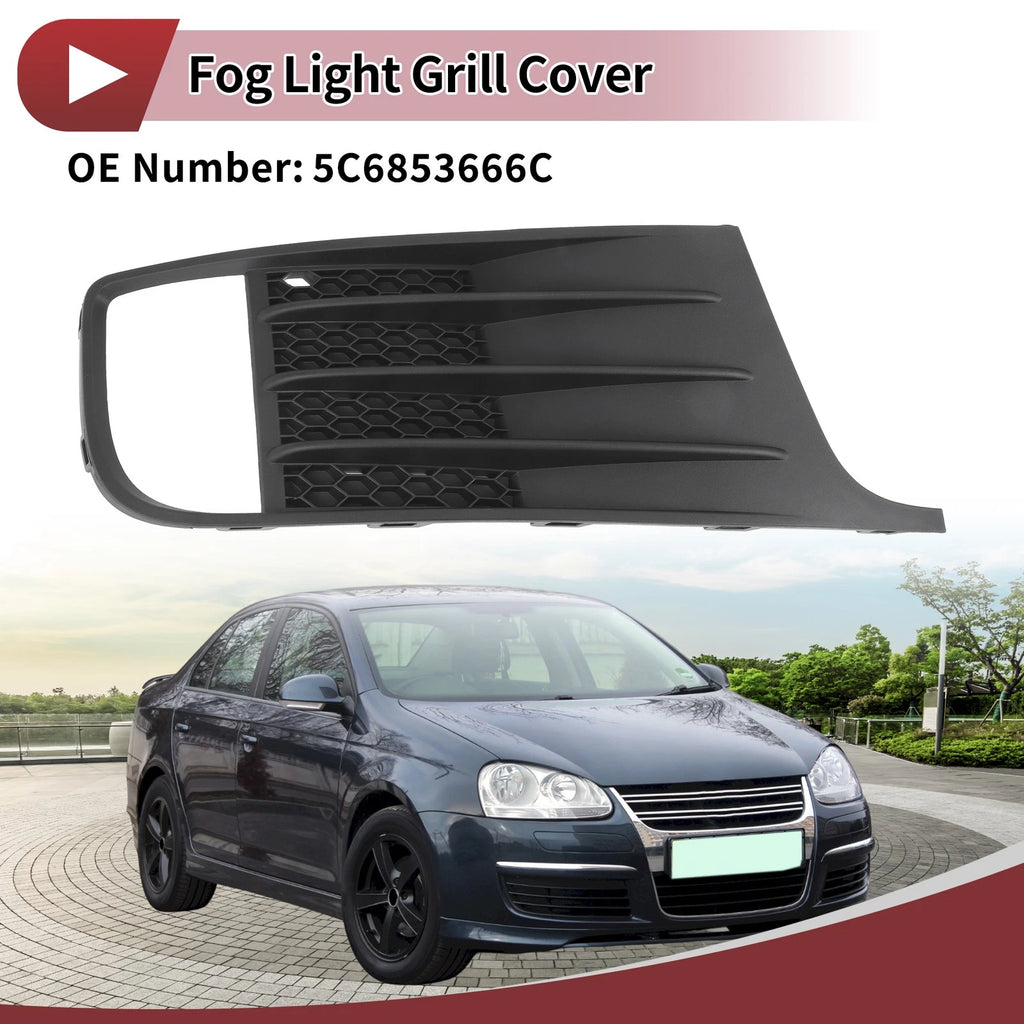 1 Pc Fog Light Grill for Volkswagen Jetta (2012–2014) No. 5C6853666C
