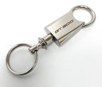 Chrome Spring Loaded Key Chain Licensed for Shelby Mustang GT500 (1967–2024)