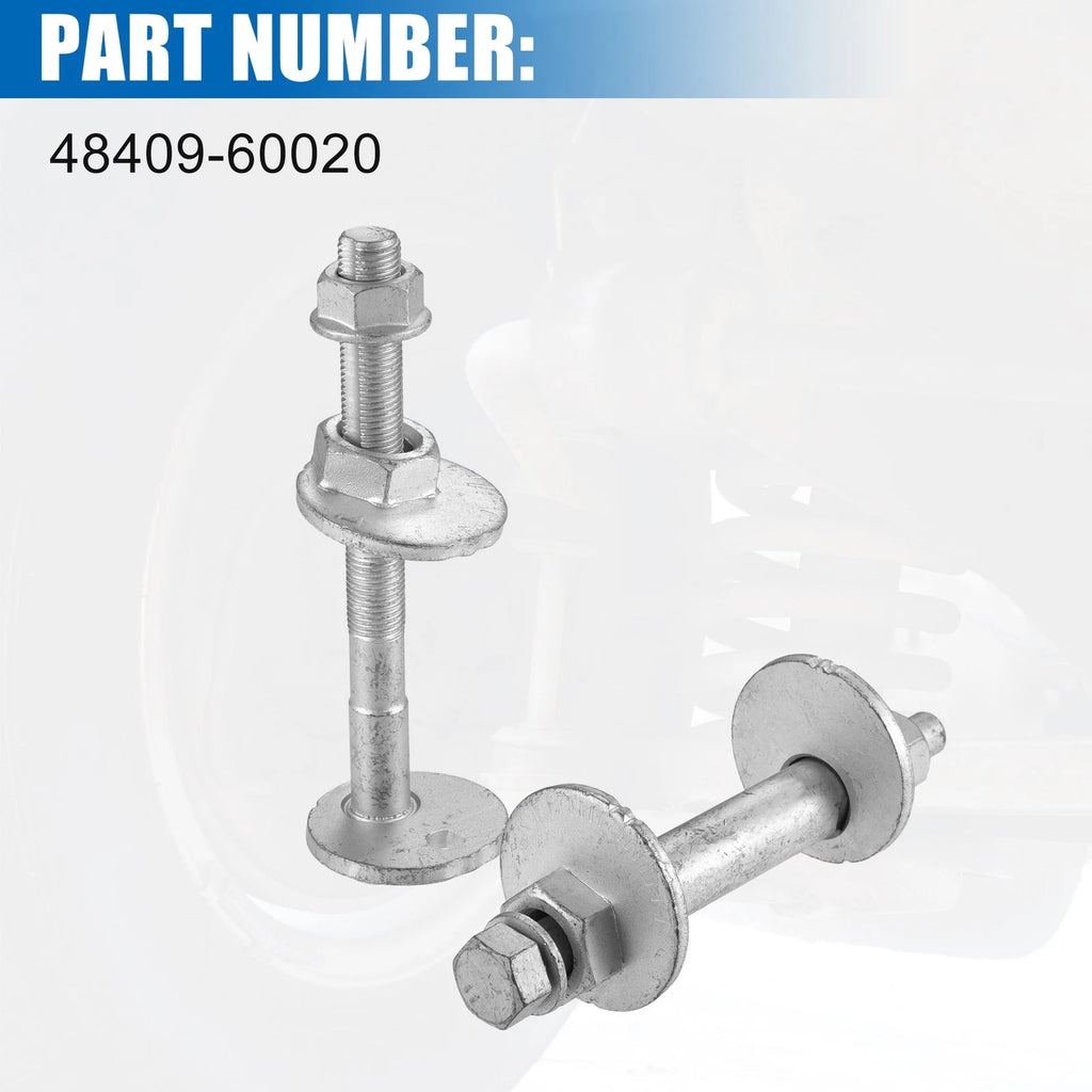 Set of 4 Front Alignment Camber Adjustment Bolts for Toyota 4Runner 