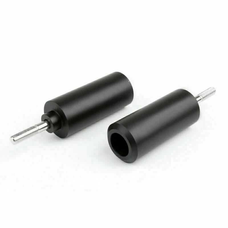Frame Slider Crash Protector for Yamaha FZ6 (2004–2010) No Cut Black Extended