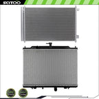 Radiator and A/C Condenser Kit for Chevrolet City Express (2015–2017)