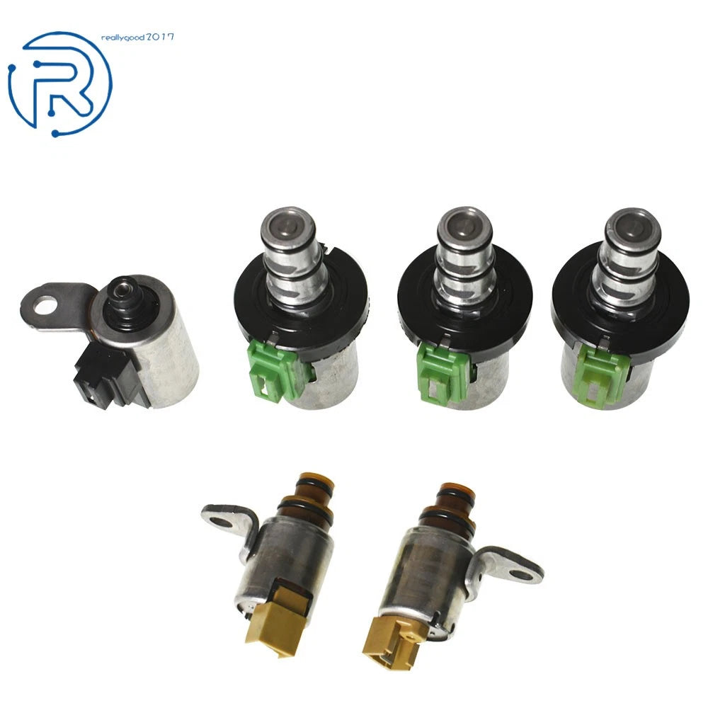 6X Transmission Solenoid 4F27E for Ford Focus Fiesta (2000–2012) 1.6L 2.0L