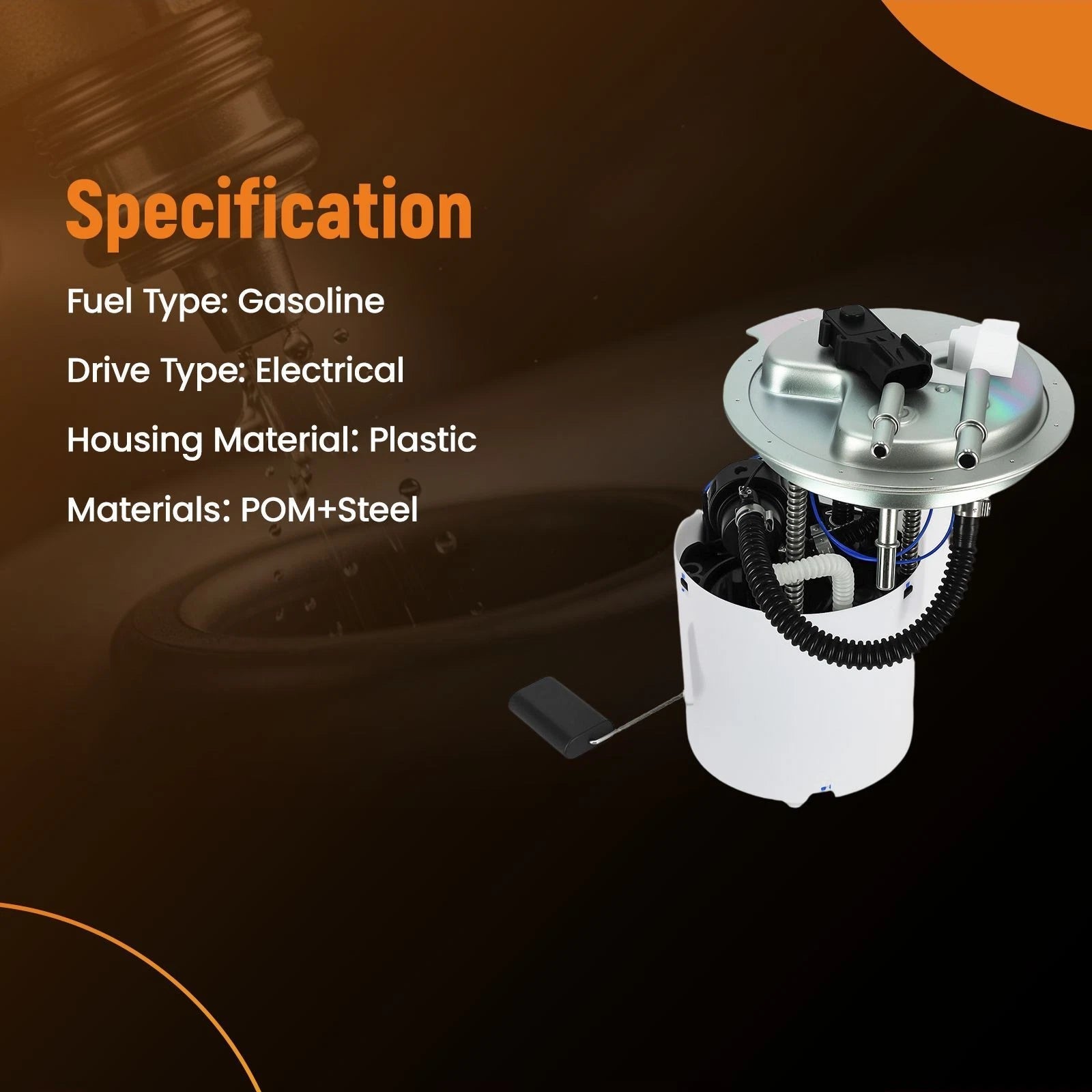 Fuel Pump Module Assembly for GMC Yukon V8 5.3L 6.2L (2008–2014) FG0816 E3768M