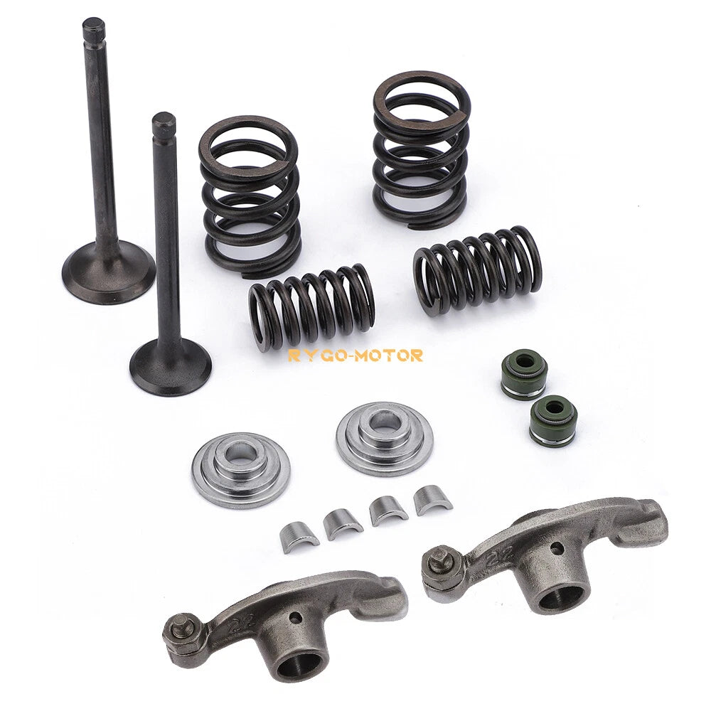 Intake Exhaust Valves with Seals Spring for Honda XR75 XR80 XR100 (1973–2003)
