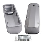 Silver Valve Covers for Ford BBF 429 460 V8 Big Block (1968–1997)