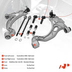 8x Front Control Arm with Ball Joint & Tie Rod End for Buick Oldsmobile