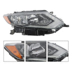 LED Halogen Headlights Pair for Nissan Rogue Sport (2017–2019)