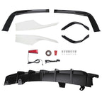 Rear Bumper Diffuser + White Corner Apron Spat for Honda Accord (2018–2022)