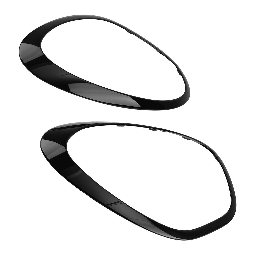 Gloss Black Headlight Trim for Mini Cooper Countryman Paceman (2011–2016) MC2507102