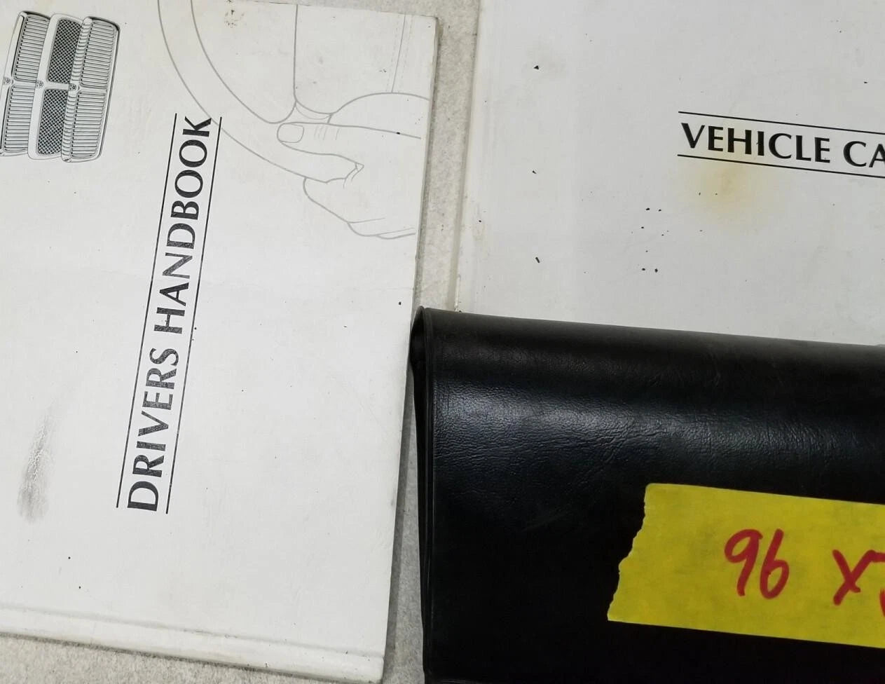 Owner Manual Handbook for Jaguar XJ12 (1996)
