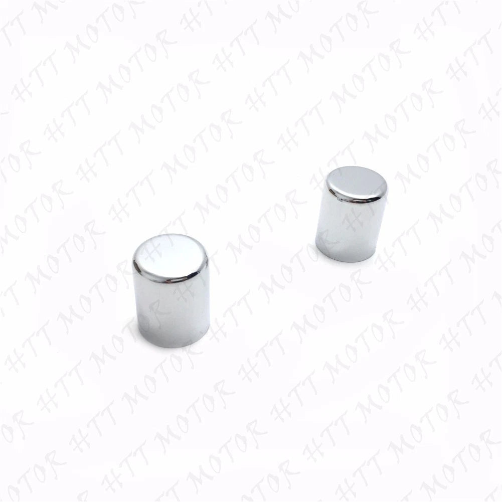 2X Chrome Docking Hardware Covers for Harley Touring FLHR FLHX FLHT FLTR CVO (2009–2023)