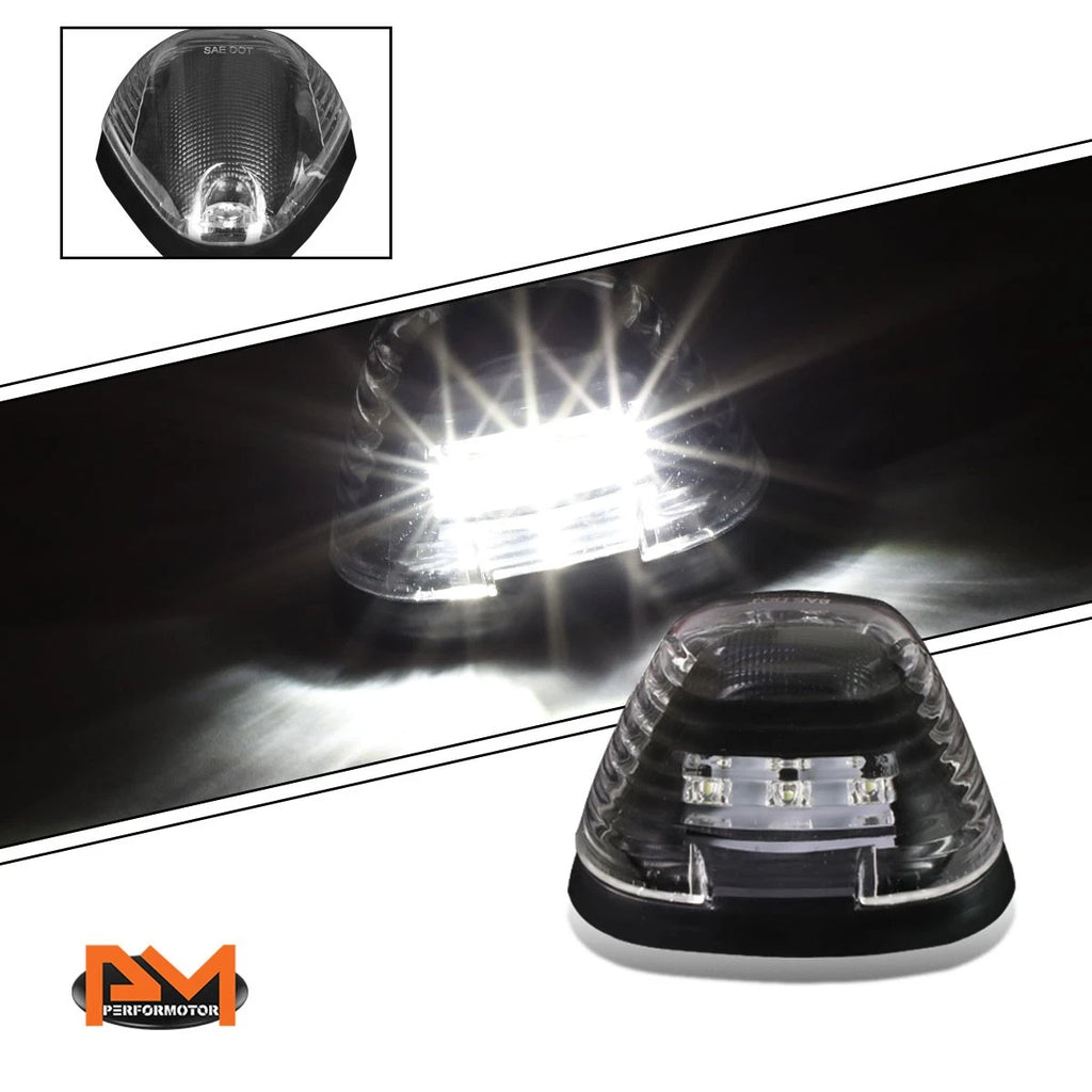 5Pcs LED Cab Roof Running Light W/Harness for Ford Super Duty (1999–2016)