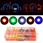 40Pcs T5 T10 LED Dashboard Light Bulb for Universal Cars (12V)