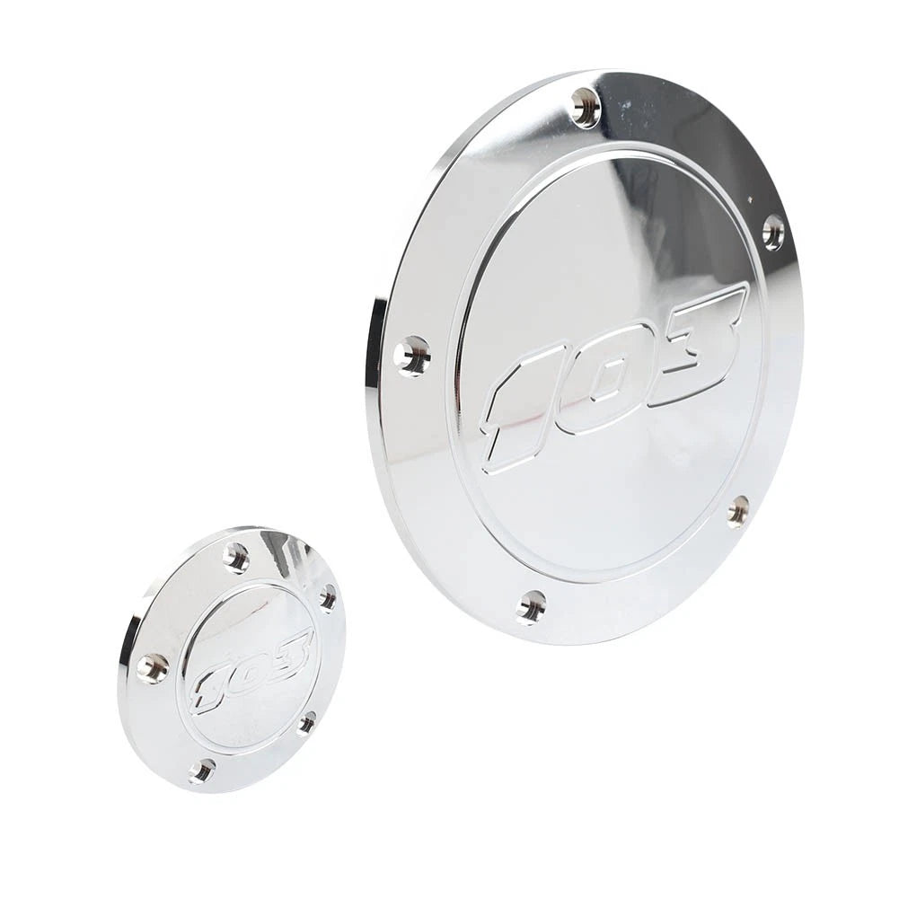 Chrome Timing Cover for Harley Dyna Softail Touring (1999–2017)