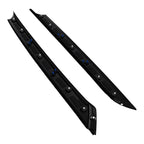 Windshield A-Pillar MoldingTrim Pair Black LH RH For 2012-2017 Veloster Turbo