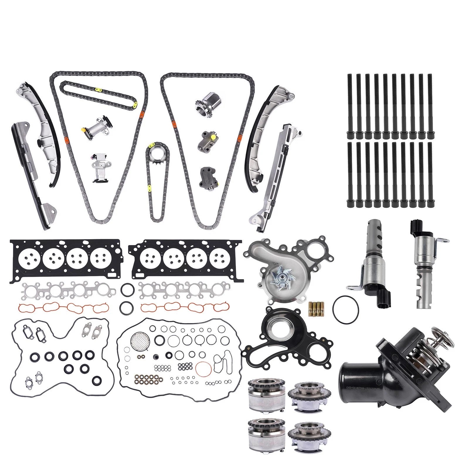Head Gasket Set with Timing Chain Kit for Lexus Toyota Sequoia