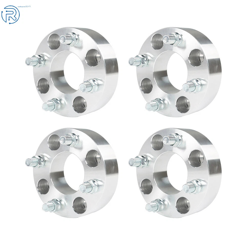 Set of 4 Wheel Spacers Adapters for Club Car Golf Cart (1.5", 1/2"-20 Studs)