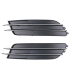 2X Front Bumper Fog Lamp Grille Cover for Audi A6 (2012–2015) 4G0807681 4G0807682