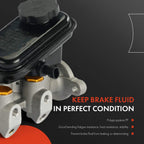 Brake Master Cylinder with Reservoir for Buick Century (1997–2005)