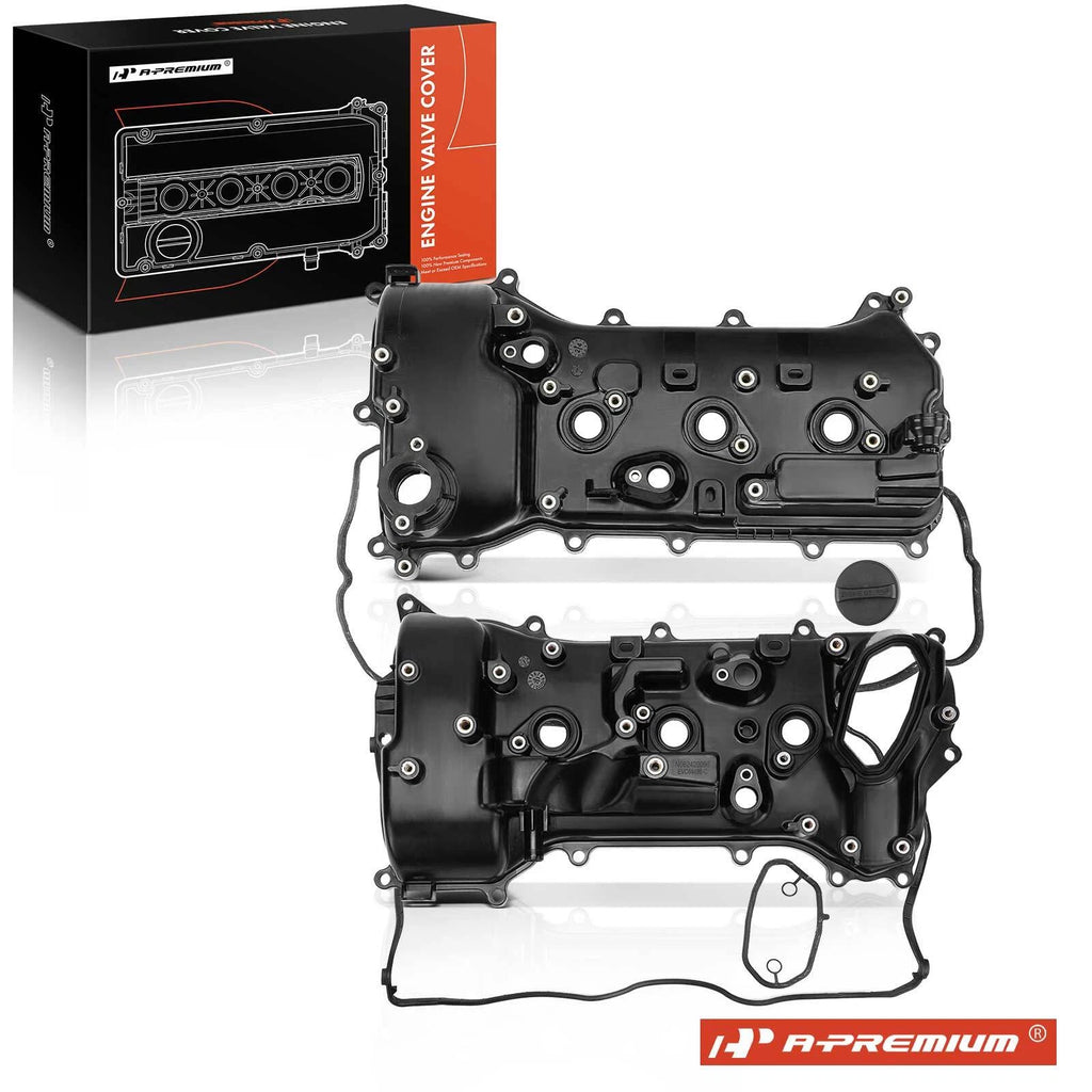 Engine Valve Cover Set for Toyota Tacoma 2016–2019 V6 3.5L (Left Right)