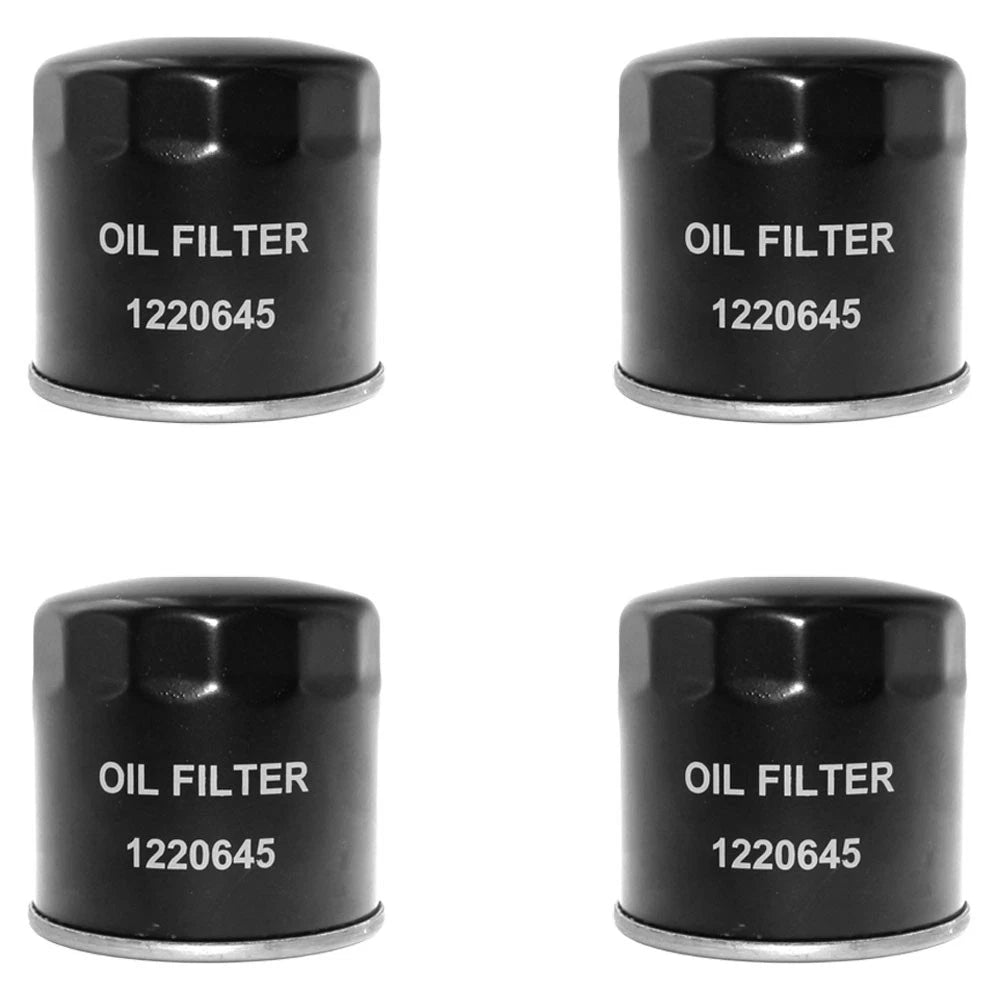 Set of 4 Oil Filters for Bobcat (Replaces 6513601)