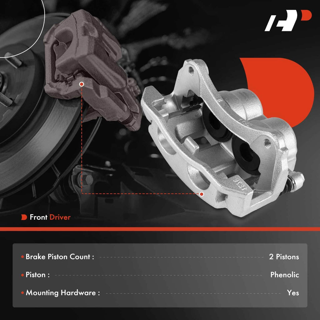 Front Left Disc Brake Caliper with Bracket for Ford Explorer Sport (2003)