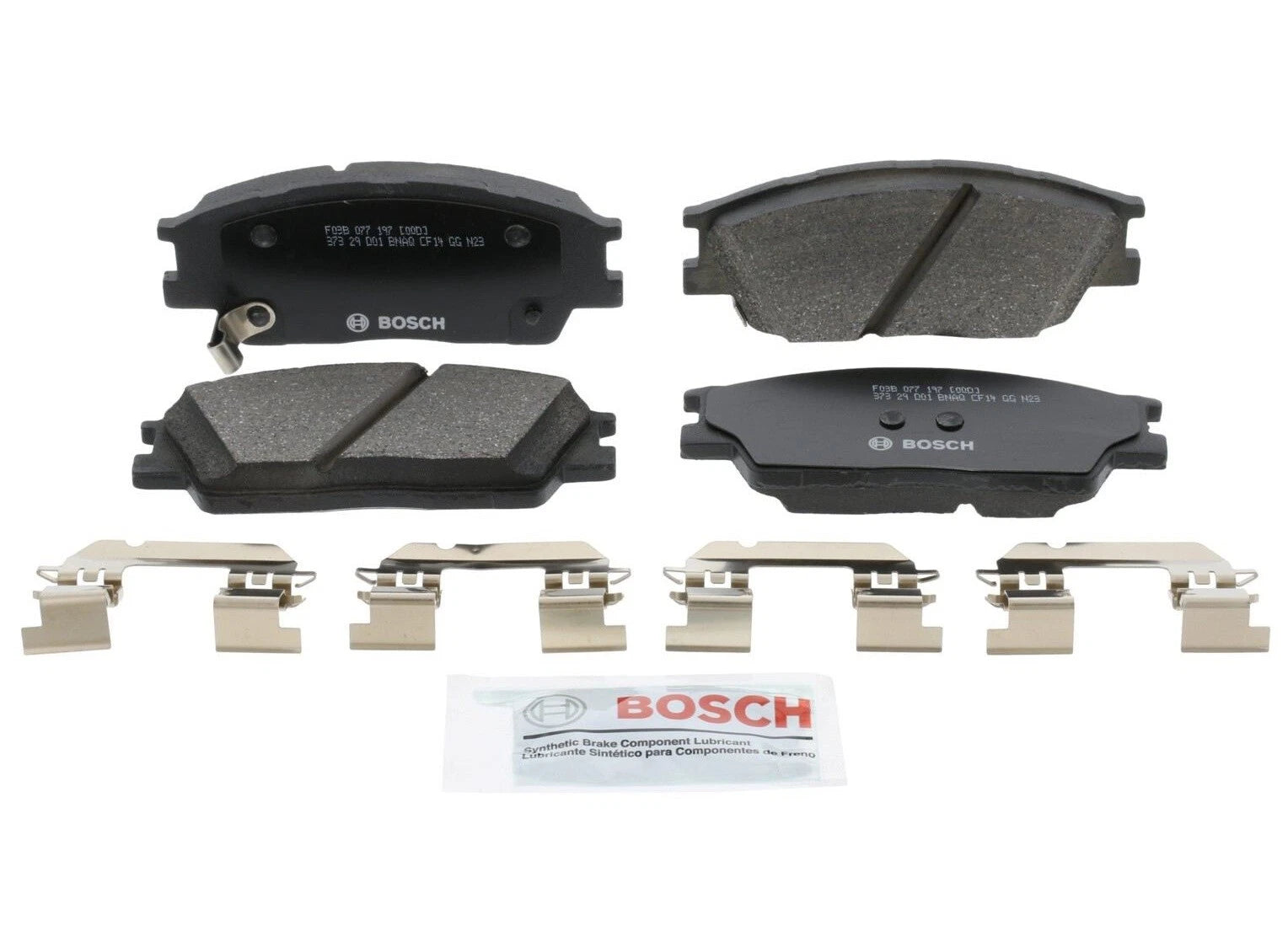 Set of 4 Bosch Front Disc Brake Pads for (BC2285)