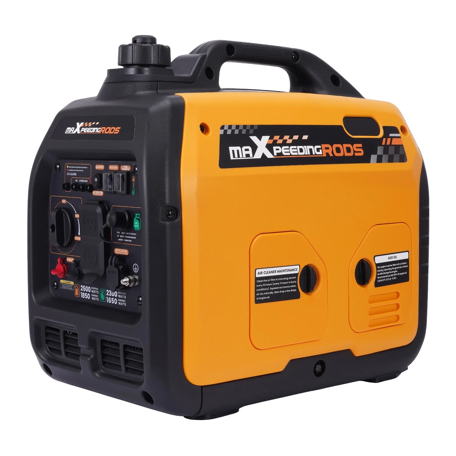 Dual Fuel Inverter Generator 2500W Gas 2300W Propane for RV (2018–2023)