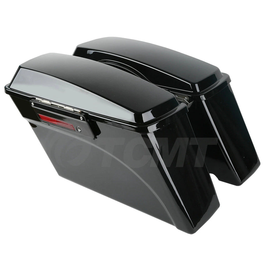 Hard Saddlebags & Conversion Bracket for Harley Heritage Softail Fatboy (1984–2017)