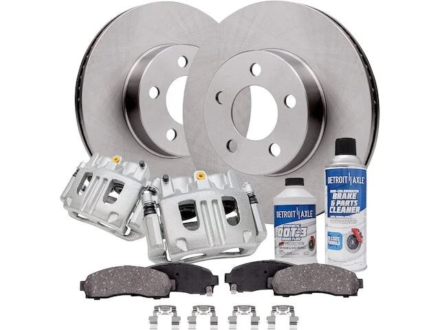 Front Brake Pad Rotor Caliper Set for Mazda B4000 (2003–2009) RK719BG