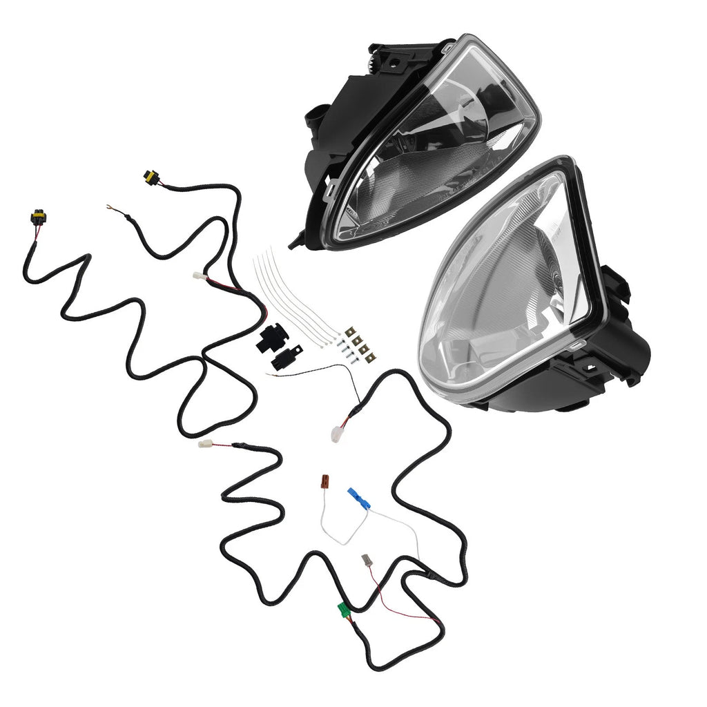 Front Fog Lamp Pair for Honda Civic (2004–2005) 08V31-S5D-102A Halogen Clear