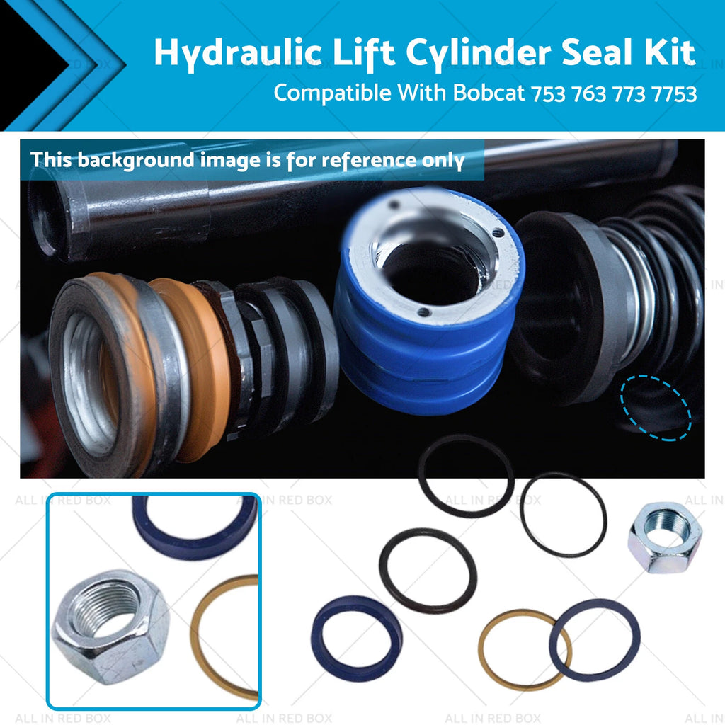 Hydraulic Lift Cylinder Seal Kit for Bobcat 753 763 773 7753 (6803325)