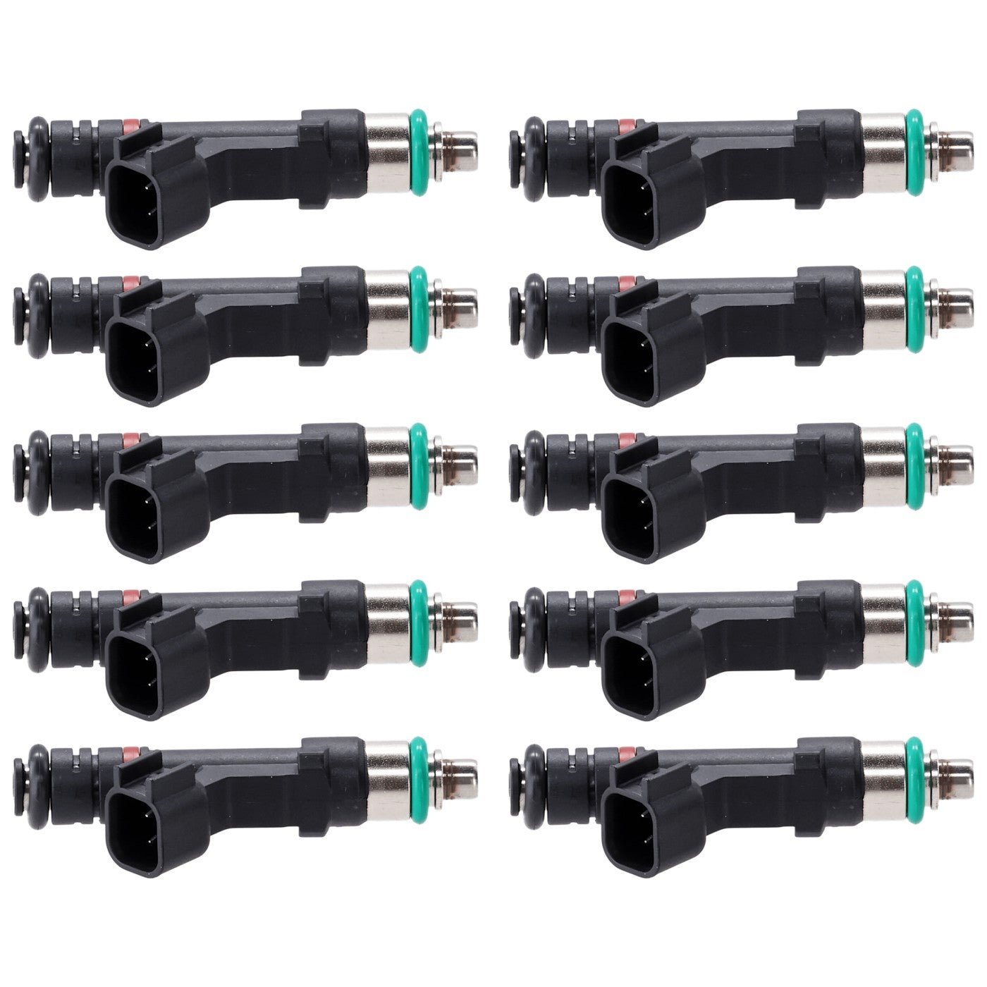 Set of 10 Fuel Injectors for Ford E350 E450 (2008–2017)