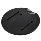 Black Fuel Gas Tank Filler Door Cap for Ford F-150 (2009-2014)