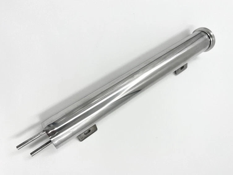 Radiator Overflow Tank Reservoir Polished Aluminum for Jeep Wrangler (1997–2006)