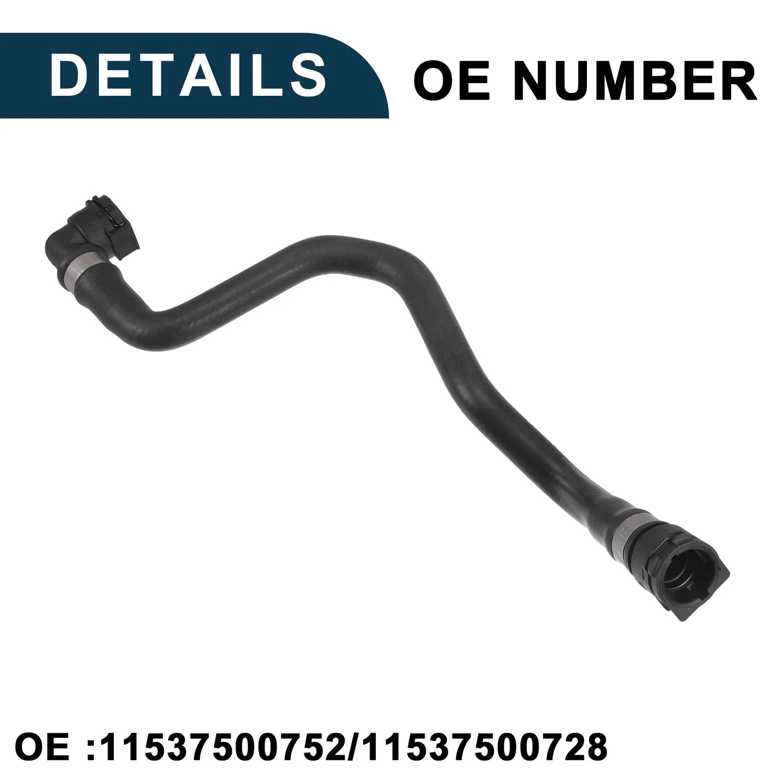 Radiator Hose for BMW X5 (2000–2003) No. 11537500752