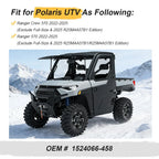 Matte Black Rim Cap for Polaris Ranger 570 Crew SP (2022–2025) #1524066-458